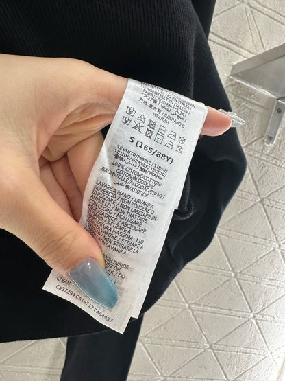 2025 Nuevo estilo 100% algodón Ajuste relajado Sudadera con capucha con letras 302