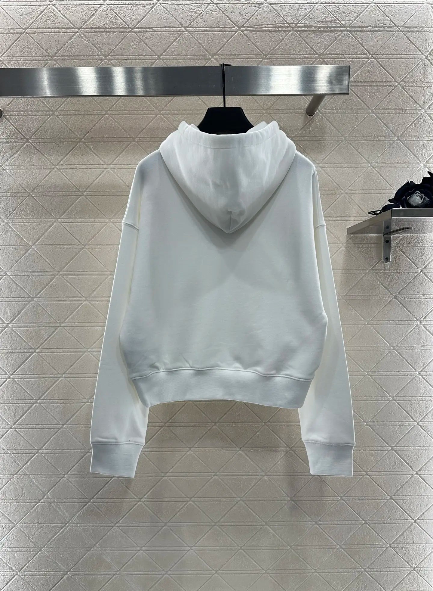 2025 Nuevo estilo 100% algodón Ajuste relajado Sudadera con capucha con letras 302